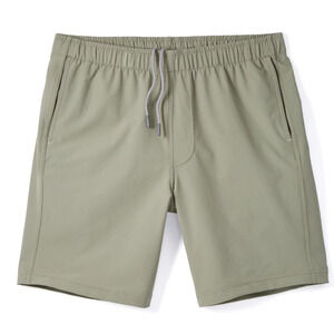 Myles Apparel Everyday Shorts in Olive - short length